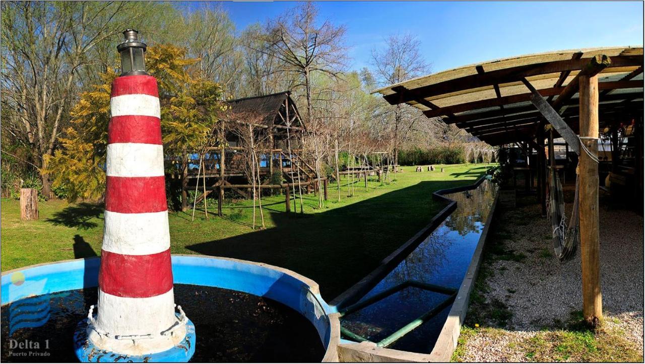 Cabanas Faro Delta Tigre Buitenkant foto